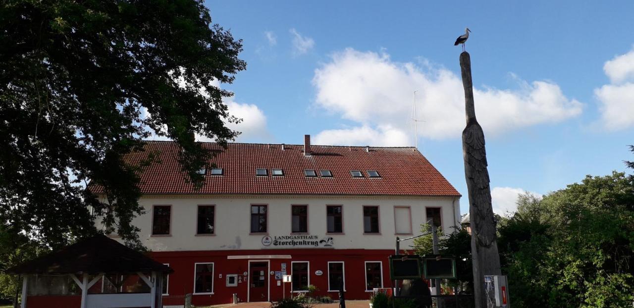 Landhotel Storchenkrug Rühstädt Kültér fotó