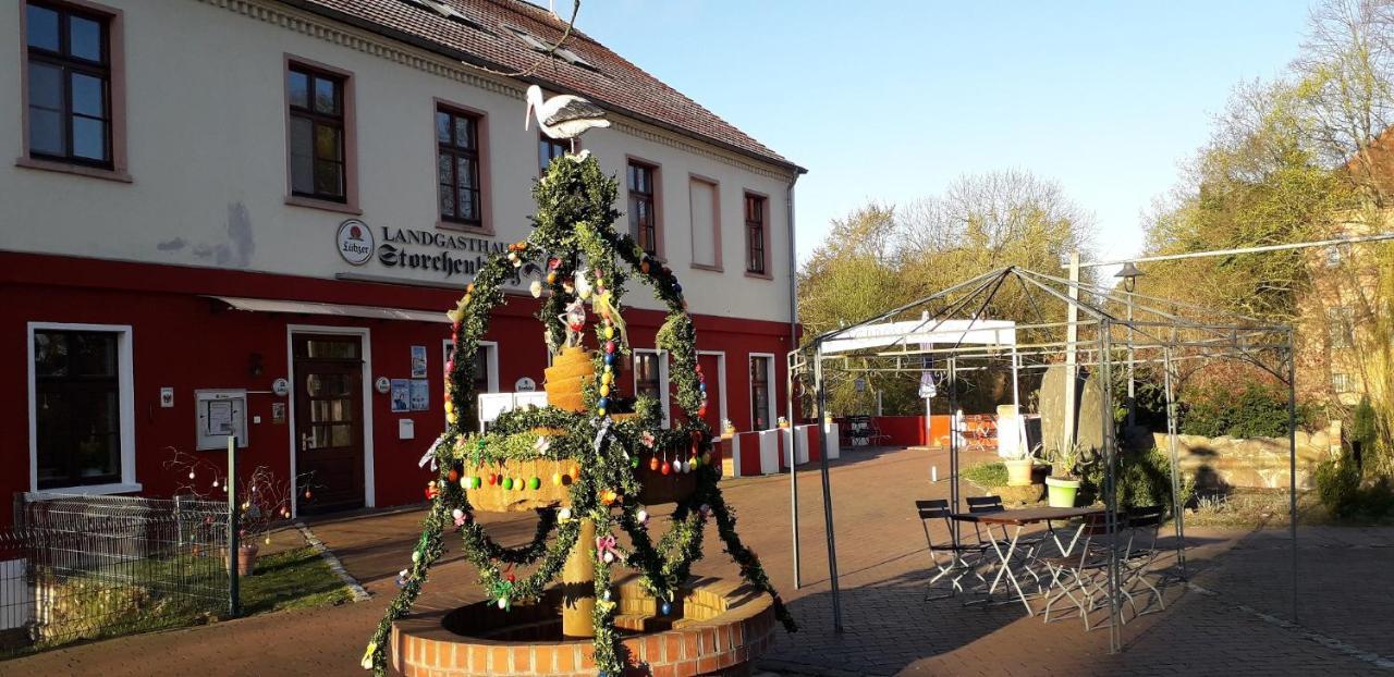 Landhotel Storchenkrug Rühstädt Kültér fotó
