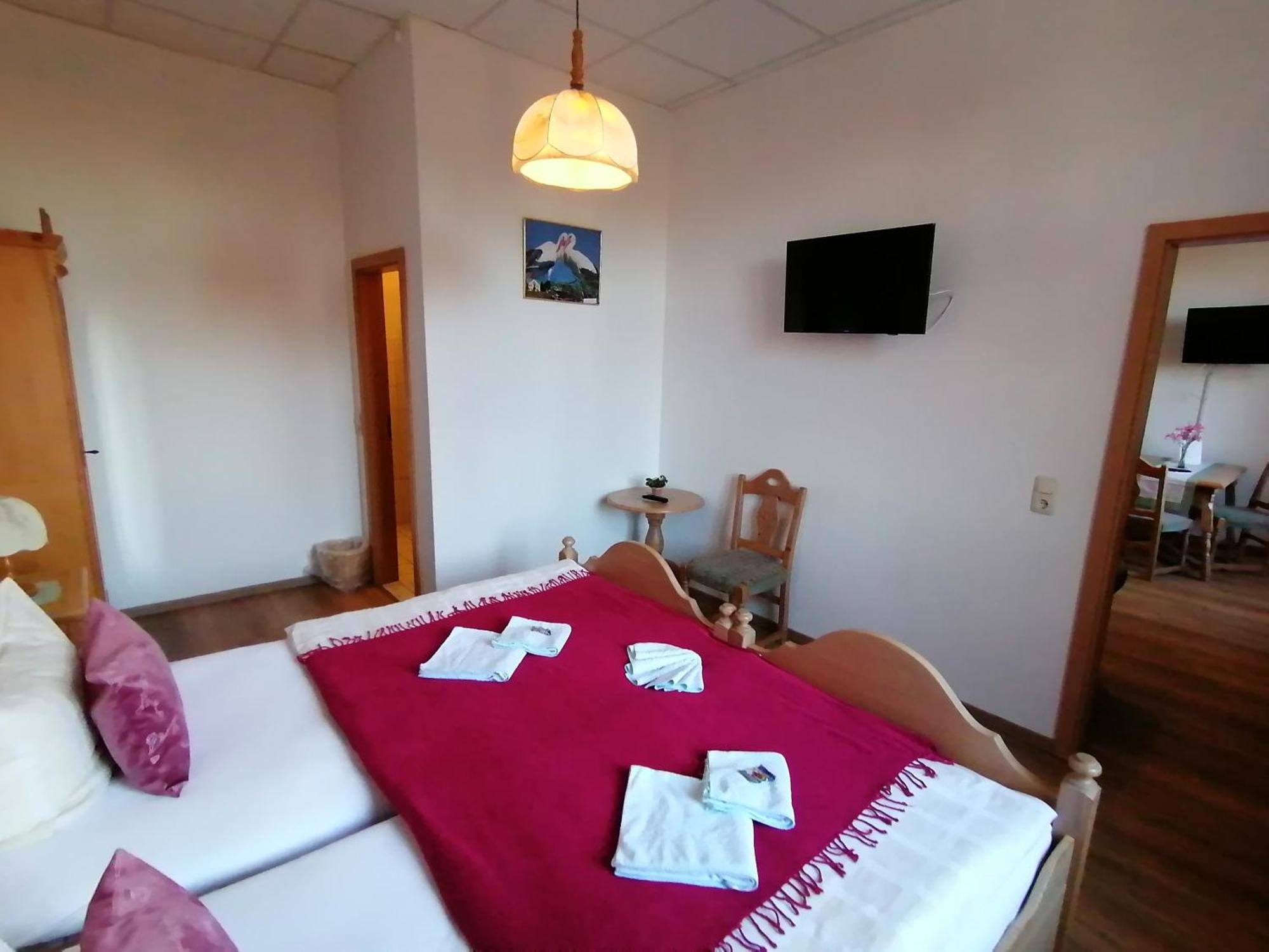 Landhotel Storchenkrug Rühstädt Kültér fotó
